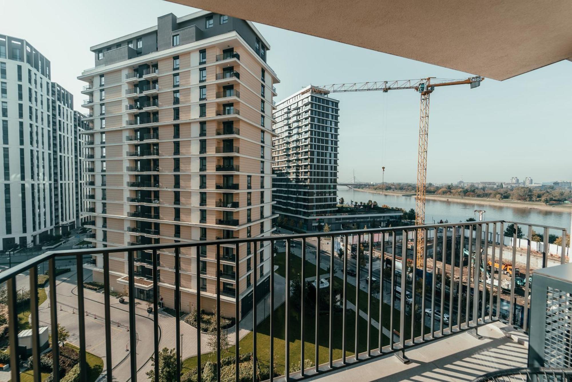 Belgrade Waterfront Oasis Lejlighed Eksteriør billede